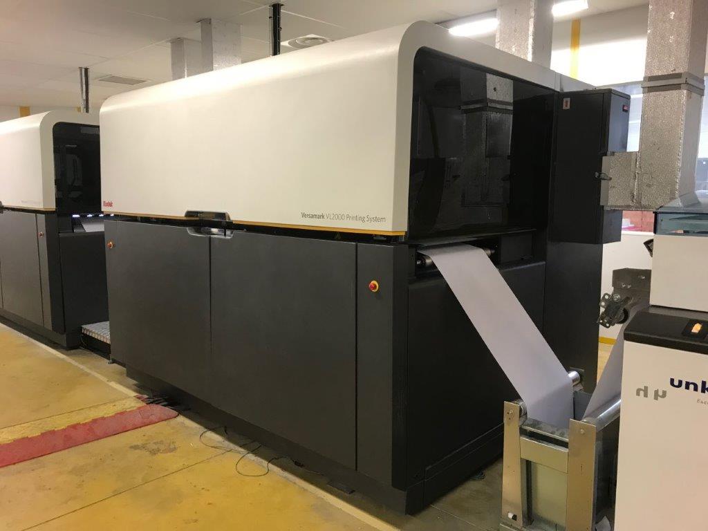 Kodak Versamark VL4200 TWIN Color Press 4/4