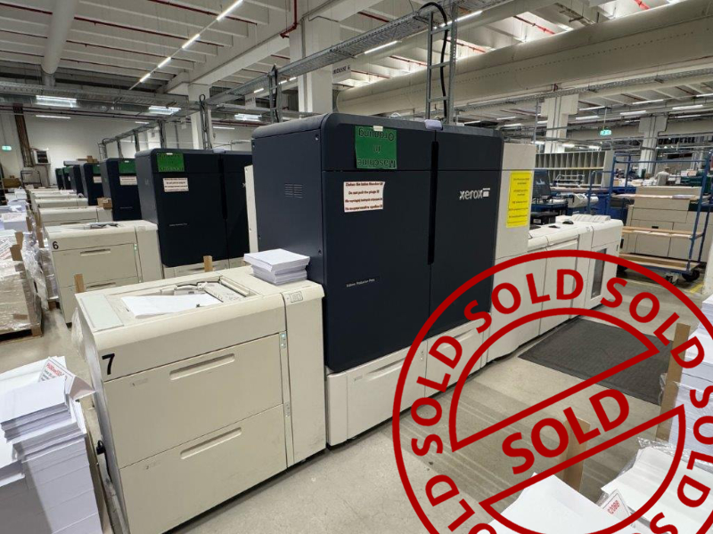 Xerox Iridesse Production Press x 3