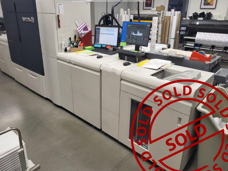 Xerox Iridesse Production Press + 3 Specialty Inks