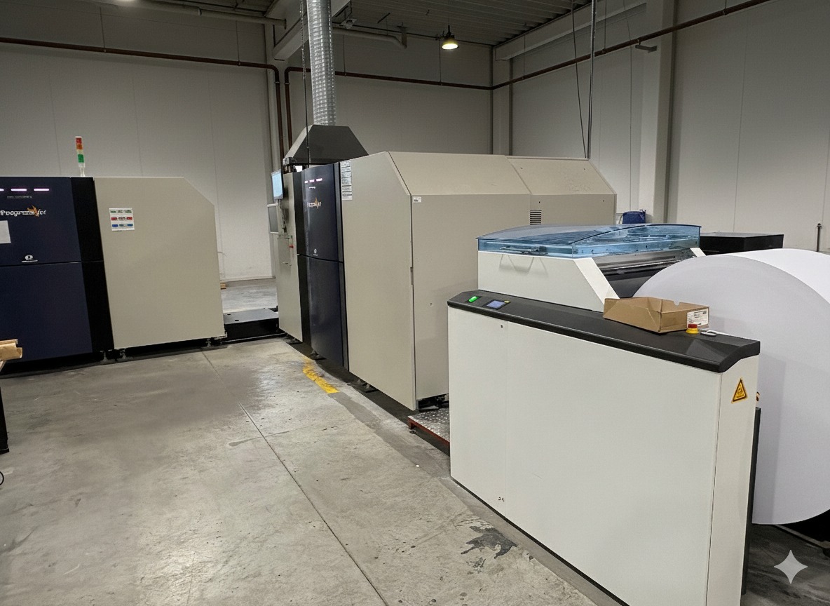 SCREEN Truepress Jet 520ZZ InkJet Press L-Twin