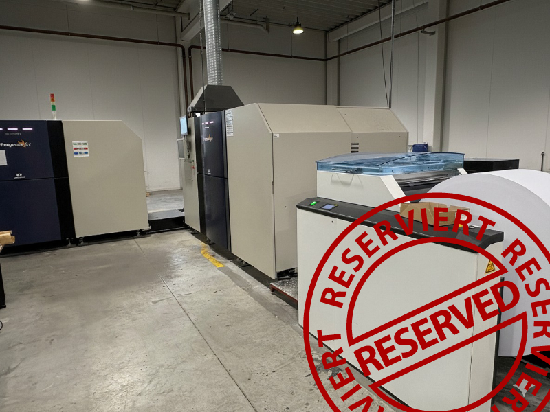 SCREEN Truepress Jet 520ZZ InkJet Press L-Twin