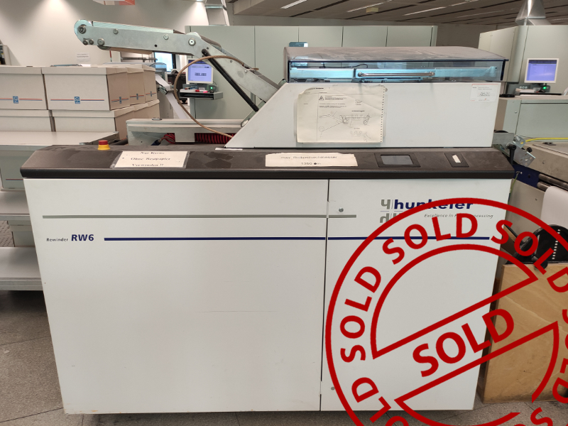 Hunkeler RW6, 100m, slack web, YOM 2007 (108) SOLD