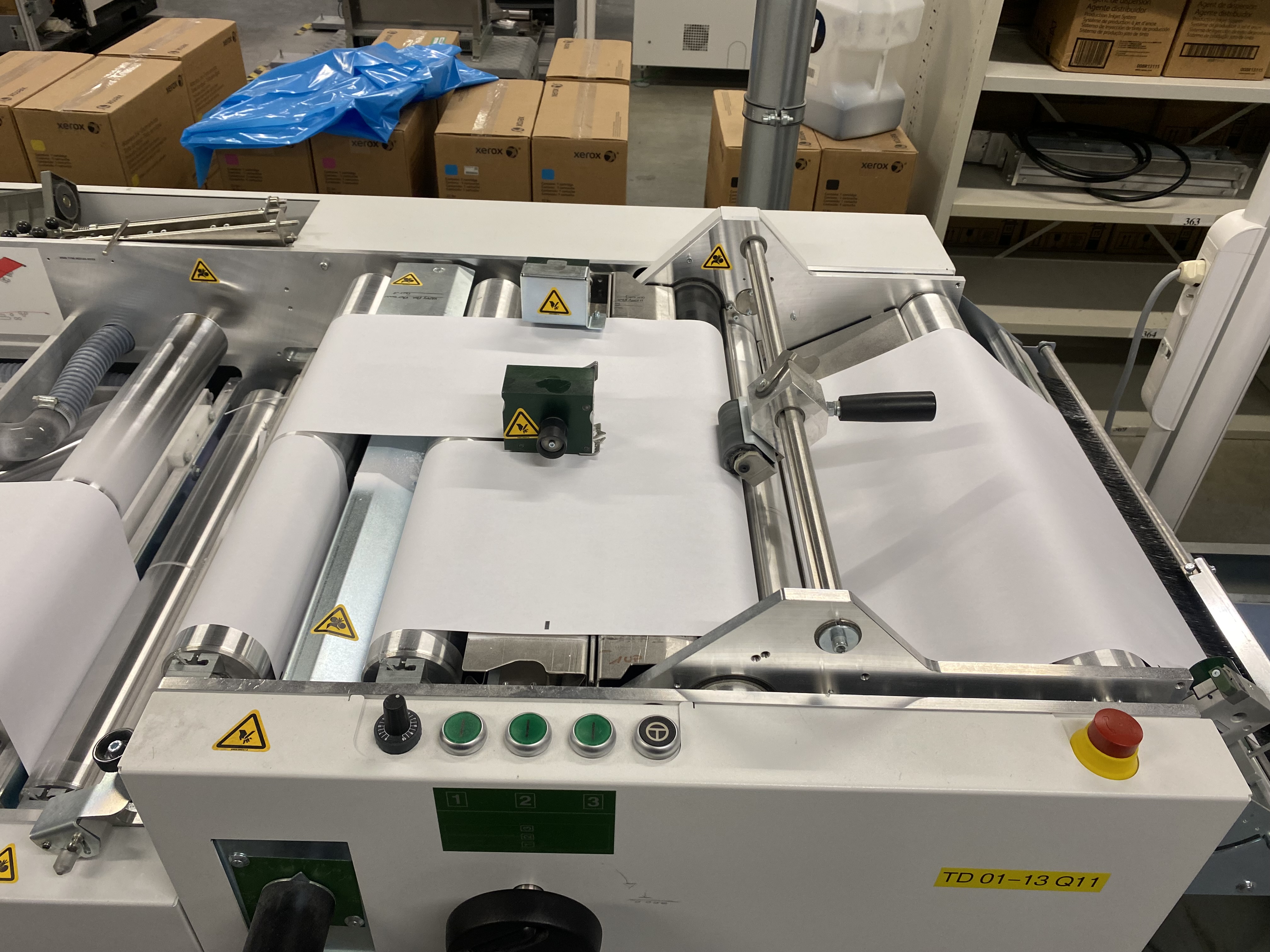 Hunkeler WM6-EVEN 7196 web merger 150m 