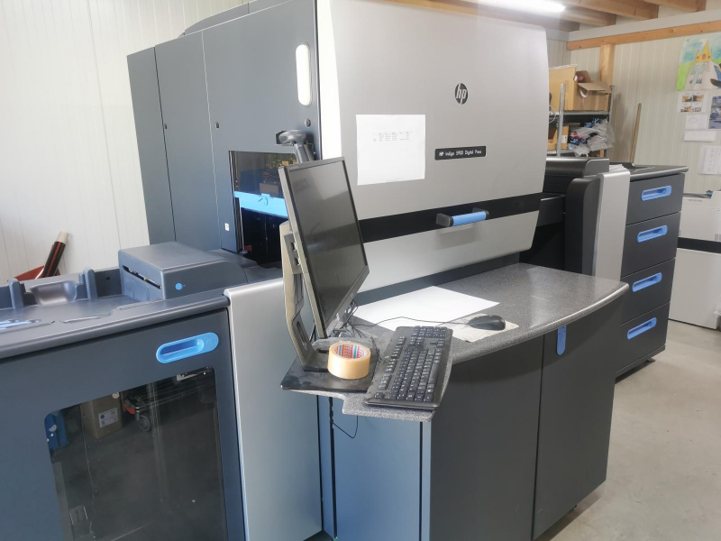 HP INDIGO 5900 6C, one shot, EPM, 1,1 Mio Impr.